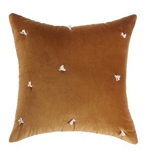 Alice Lane Home Collection - OCHRE VELVET SHAM Set of 2